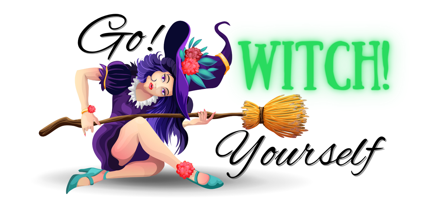 Keramikbecher 330ml Go! Witch Yourself