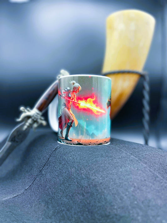 Keramikbecher "Flame" 330ml