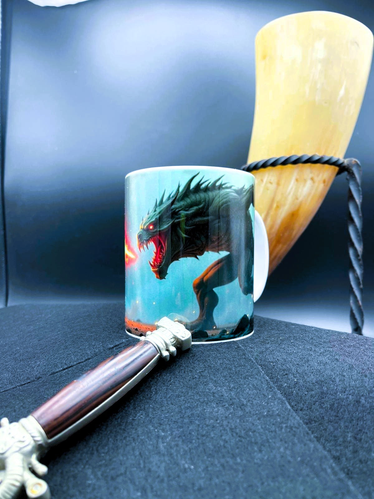 Keramikbecher "Flame" 330ml