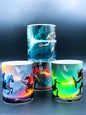 Keramikbecher x4 SET "Fantasy" 330ml